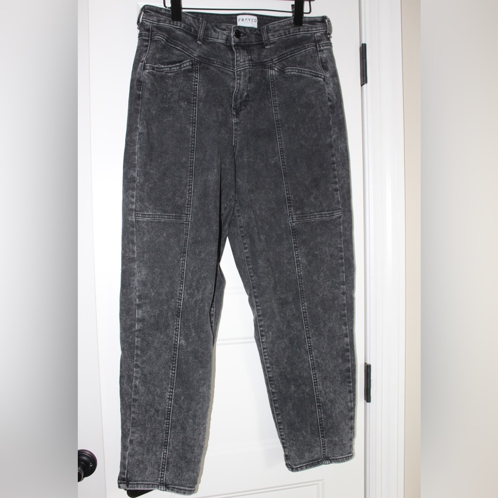 Black denim